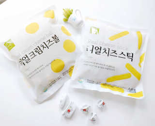 가치식탁 리얼치즈스틱, 리얼크림치즈볼 — 5점을 준 리뷰어가 2020년 5월 올린 사용 사진