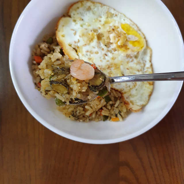 전복해물볶음밥/전복김치볶음밥 250g-4봉지 리뷰 사진