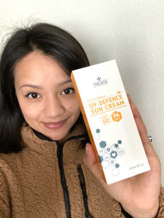 트리티스 US [TREATIS] UV Defence Sun Cream PA+++ / SPF50+ — 5점을 준 리뷰어가 2021년 1월 올린 사용 사진