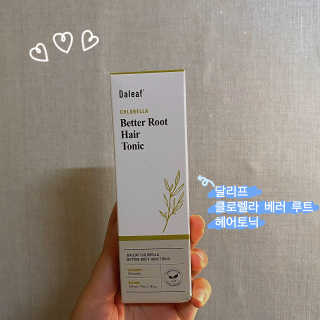 달리프 클로렐라 베러 루트 헤어토닉 100ml — 4점을 준 리뷰어가 2020년 10월 올린 사용 사진
