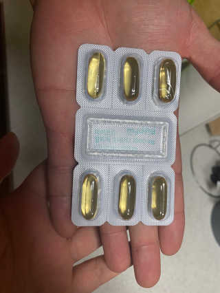 JW중외제약 마이코드 알티지 오메가3 1000 mg — 5점을 준 리뷰어가 2020년 8월 올린 사용 사진