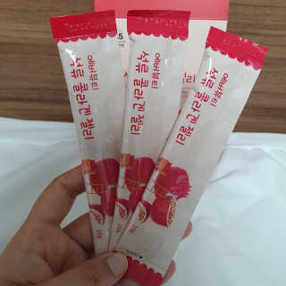 365더건강 에버뷰티 석류콜라겐 젤리 — 4점을 준 리뷰어가 2020년 8월 올린 사용 사진
