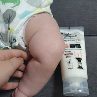 킨더퍼페츠 베이비크림 180ml — 5점을 준 리뷰어가 2020년 9월 올린 사용 사진