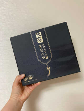 헬스업_천명진프리미엄홍삼스틱_10ml x 30포 — 5점을 준 리뷰어가 2020년 7월 올린 사용 사진