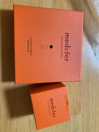 메디페르 [ 1+1 ] 루테인앰플세트 1개 + 루테인크림 50ml 1개 — 5점을 준 리뷰어가 2020년 11월 올린 사용 사진