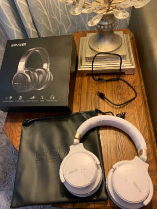 SEVIZ Bluetooth Headphones 10 3color — 5점을 준 리뷰어가 2020년 7월 올린 사용 사진