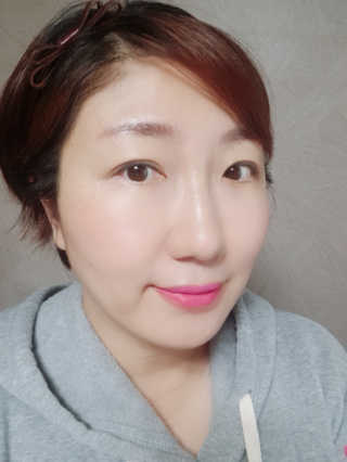 셀프코딩 코드 크러쉬 매트 리퀴드 립스틱+스티커 세트 — 4점을 준 리뷰어가 2020년 10월 올린 사용 사진
