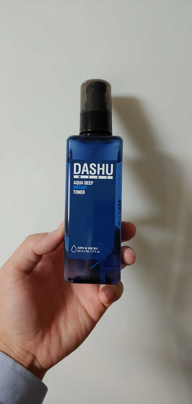 다슈 맨즈 아쿠아 딥 포텐 토너 153ml 리뷰 사진