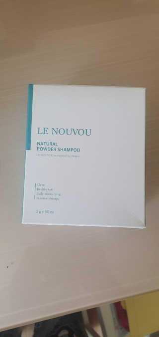 LE NOUVOU 내추럴파우더샴푸 스틱 1box — 2점을 준 리뷰어가 2020년 4월 올린 사용 사진