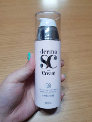 derma SC-Cream 더마에스씨 크림 100ml — 5점을 준 리뷰어가 2020년 4월 올린 사용 사진