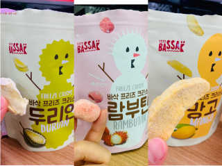 BASSAK 바삭 프리즈 크리스피 3종 — 5점을 준 리뷰어가 2020년 5월 올린 사용 사진
