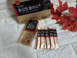 서울약사신협_투데이홍삼정플러스스틱_10g x 30포 — 5점을 준 리뷰어가 2020년 11월 올린 사용 사진
