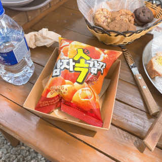 감자속감자 버터구이 알감자맛 16봉지 — 5점을 준 리뷰어가 2020년 6월 올린 사용 사진