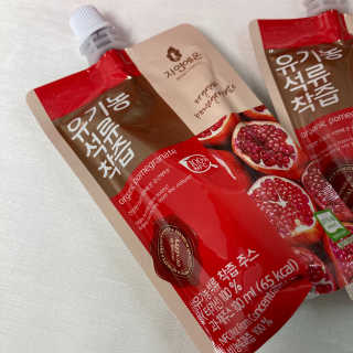 자연에온 유기농 석류 착즙 100mL 10개입 2BOX — 5점을 준 리뷰어가 2020년 11월 올린 사용 사진