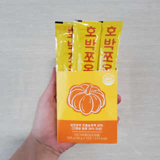 조은약초 국산 늙은 호박즙 호박쪼옥 젤리 20g x 15포 — 5점을 준 리뷰어가 2020년 8월 올린 사용 사진