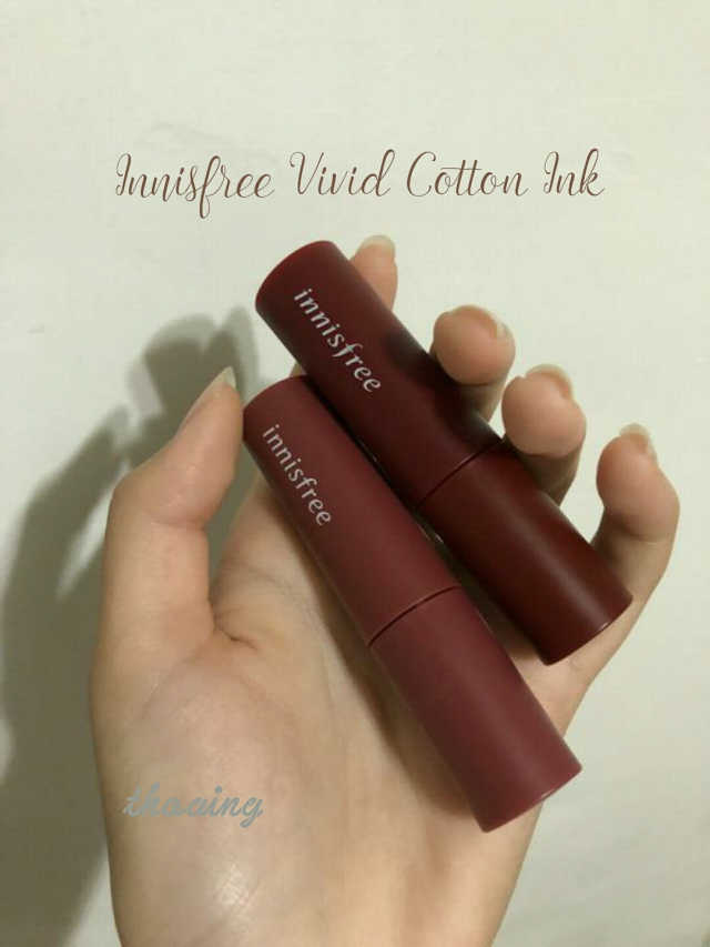 Innisfree Vivid Cotton Ink 리뷰 사진