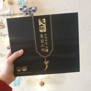 헬스업_천명진프리미엄홍삼스틱_10ml x 30포 — 1점을 준 리뷰어가 2020년 12월 올린 사용 사진