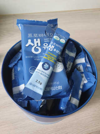 서울약사신협_프로바이오생유산균_2.5G x 100포 — 5점을 준 리뷰어가 2020년 8월 올린 사용 사진