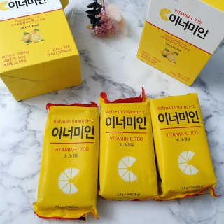 이너미인 VITAMIN-C 700 — 5점을 준 리뷰어가 2020년 8월 올린 사용 사진