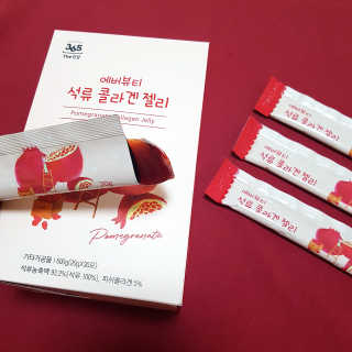 365더건강 에버뷰티 석류콜라겐 젤리 — 5점을 준 리뷰어가 2020년 6월 올린 사용 사진
