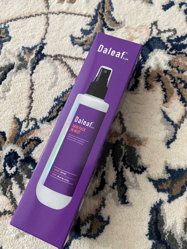 달리프 글램 헤어팩 인미스트 200ml 리뷰 사진