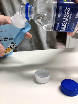 [코코랩] 코코랩 한끼 4 종 중 1종 랜덤 발송 — 5점을 준 리뷰어가 2020년 4월 올린 사용 사진