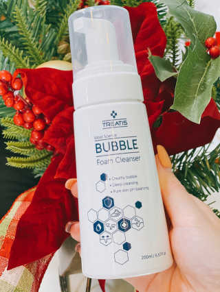 트리티스 [TREATIS] Bubble Foam Cleanser 200ml — 5점을 준 리뷰어가 2020년 12월 올린 사용 사진