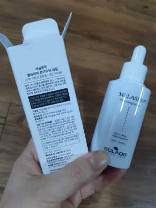 ECLADO 에끌라두 멜라이져 화이트닝 세럼 — 4점을 준 리뷰어가 2020년 10월 올린 사용 사진