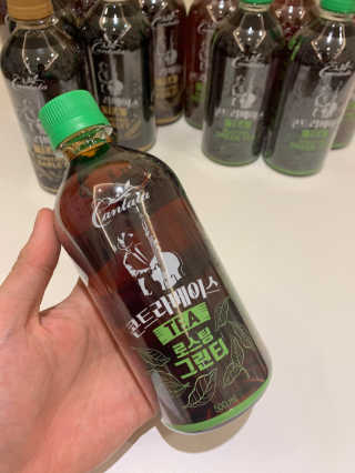 칸타타 콘트베이스 칸타타 콘트라베이스 TEA 보리/그린티 500ml — 5점을 준 리뷰어가 2020년 8월 올린 사용 사진