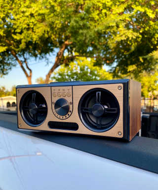 SEVIZ RETRO20W 레트로 블루투스 스피커 — 4.5점을 준 리뷰어가 2020년 7월 올린 사용 사진
