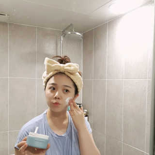리더스코스메틱 리더스 카밍 클리어 밀크 필 클렌즈 밤 — 5점을 준 리뷰어가 2020년 7월 올린 사용 사진