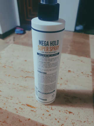 다슈코리아 다슈 포 맨 프리미엄 메가 홀드 슈퍼 스프레이 250ml — 4점을 준 리뷰어가 2020년 9월 올린 사용 사진