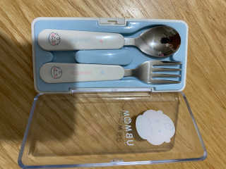 유비맘 스푼포크 케이스 세트 1+1 _컬러랜덤 발송 — 5점을 준 리뷰어가 2020년 10월 올린 사용 사진