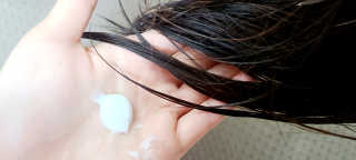 다슈코리아 다슈 데일리 내추럴 헤어 크림 — 4점을 준 리뷰어가 2020년 11월 올린 사용 사진