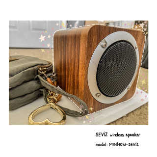 SEVIZ MINI10W 레트로 블루투스 스피커 — 4.5점을 준 리뷰어가 2020년 6월 올린 사용 사진