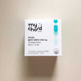 JW중외제약 마이코드 알티지 오메가3 1000 mg — 5점을 준 리뷰어가 2020년 9월 올린 사용 사진