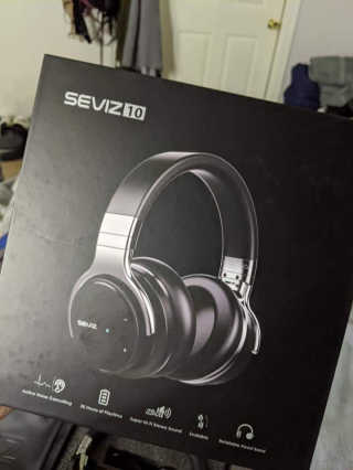 SEVIZ Bluetooth Headphones 10 3color — 4.5점을 준 리뷰어가 2020년 6월 올린 사용 사진