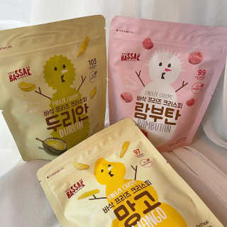 BASSAK 바삭 프리즈 크리스피 3종 — 2.5점을 준 리뷰어가 2020년 10월 올린 사용 사진