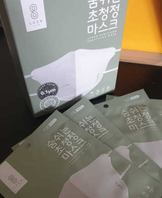 SOOMLAB Mask- Hyper Purifying Breathing Mask — 4점을 준 리뷰어가 2020년 10월 올린 사용 사진