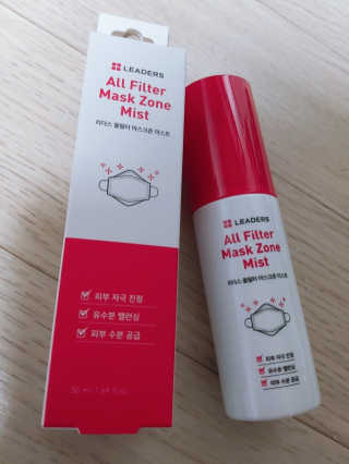 리더스코스메틱 리더스 올필터 마스크존 미스트 — 5점을 준 리뷰어가 2020년 12월 올린 사용 사진