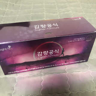 [감량공식] 다이어트 건강기능식품 신규 캠페인 — 5점을 준 리뷰어가 2020년 4월 올린 사용 사진