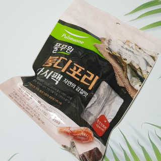[풀무원] 자연의 감칠맛 통디포리, 통멸치 다시팩 세트 — 5점을 준 리뷰어가 2020년 5월 올린 사용 사진