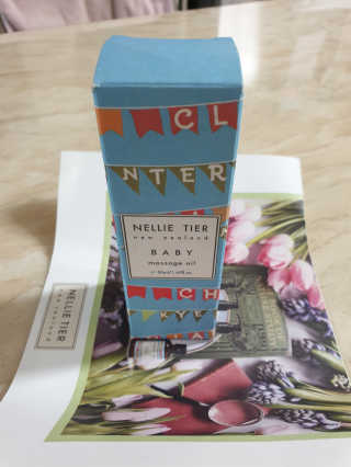 넬리티어 뉴질랜드 아기 마사지오일 50ml — 5점을 준 리뷰어가 2020년 4월 올린 사용 사진