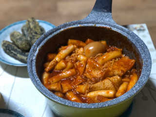 화곡미담 옛날 떡볶이 — 5점을 준 리뷰어가 2020년 4월 올린 사용 사진