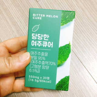 조은약초 국산 당당한 여주큐어 550mg x 30정 x 1박스 — 4.5점을 준 리뷰어가 2020년 7월 올린 사용 사진
