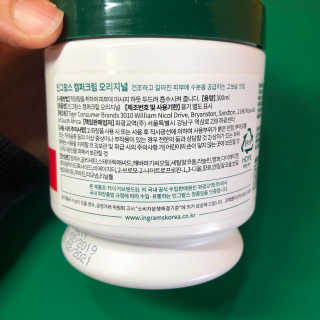 인그람스 캠퍼 크림 오리지널 300ml — 4점을 준 리뷰어가 2020년 4월 올린 사용 사진