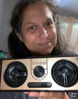 SEVIZ RETRO20W 레트로 블루투스 스피커 — 5점을 준 리뷰어가 2020년 8월 올린 사용 사진