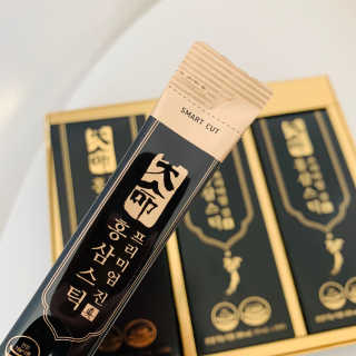 헬스업_천명진프리미엄홍삼스틱_10ml x 30포 — 5점을 준 리뷰어가 2020년 10월 올린 사용 사진