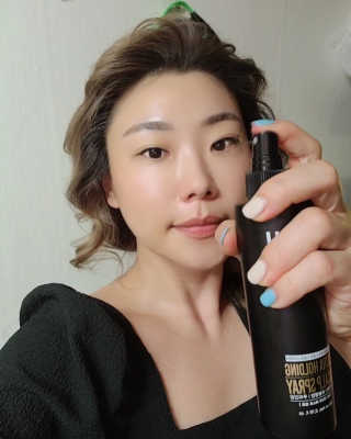 다슈코리아 다슈 데일리 탈모완화 초강력 헤어 스프레이 — 5점을 준 리뷰어가 2020년 9월 올린 사용 사진