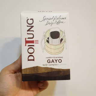 도이퉁 드립백 커피 60g 스페셜티 GAYO — 4점을 준 리뷰어가 2020년 12월 올린 사용 사진